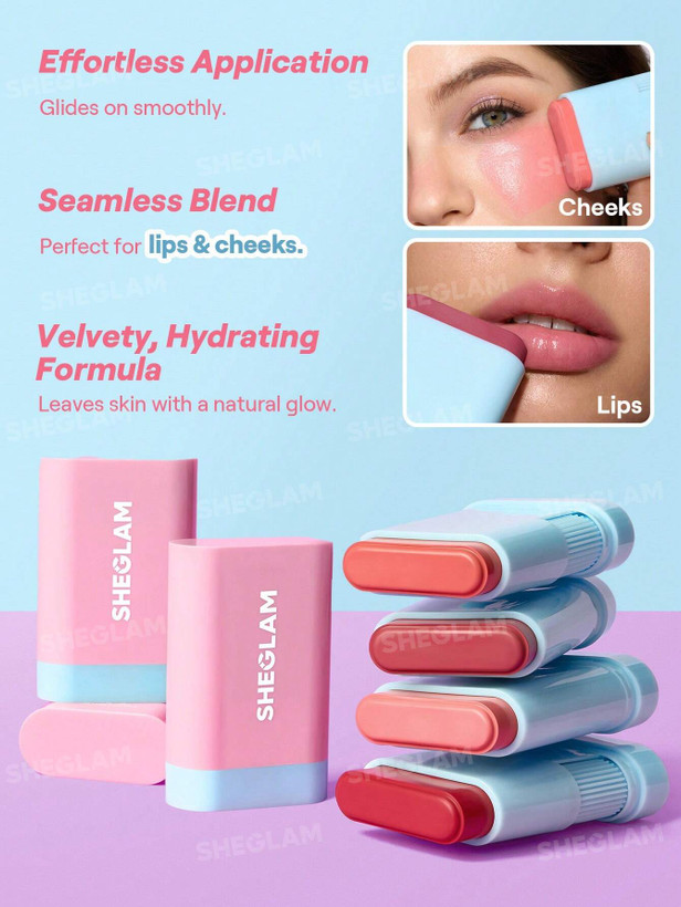 قیمت خرید مناسب رژگونه استیکی مدل Glass Glow Blush Stick شیگلم اورجینال اصل ویونا -لوازم ارایشی اورجینال با قیمت مناسب در ویونا رژگونه استیکی شیگلم
