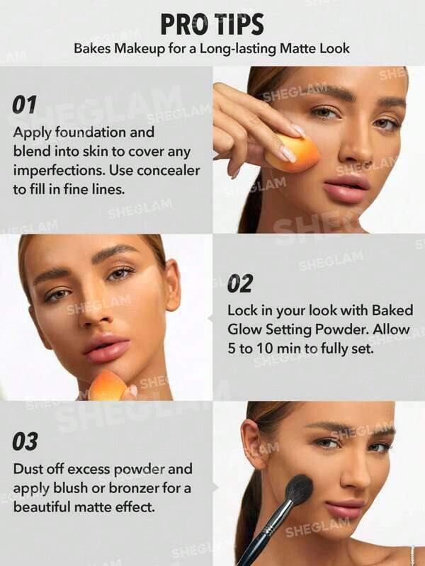 پودر بیک کاسه ای Baked Glow Setting Powder | آرایشی بهداشتی ویونا