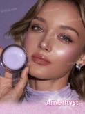 رژگونه هایلایتری شیگلم مدل Amethyst