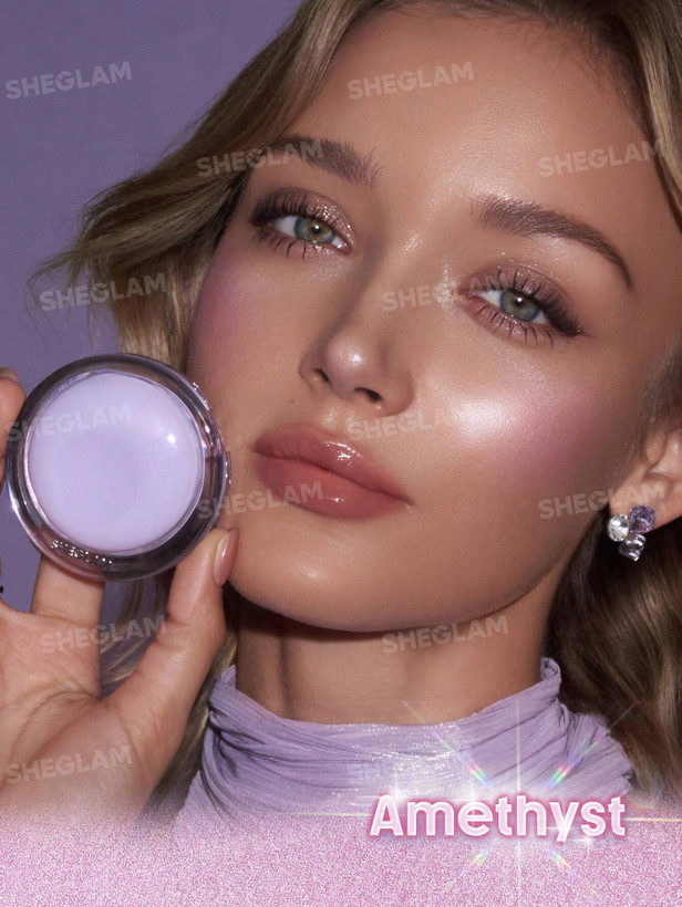 رژگونه هایلایتری شیگلم مدل Amethyst