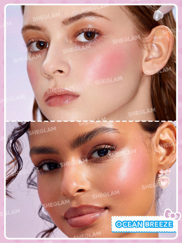 رژگونه کرمی چهار رنگ ساحلی شیگلم - فروشگاه آرایشی و بهداشتی ویونا
