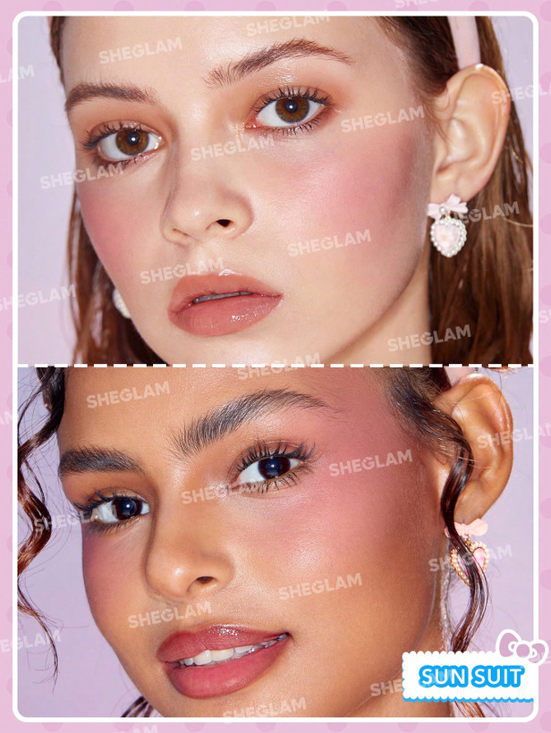رژگونه هلوکیتی رنگ Sun Suit مایل به بنفش - فروشگاه آرایشی و بهداشتی ویونا