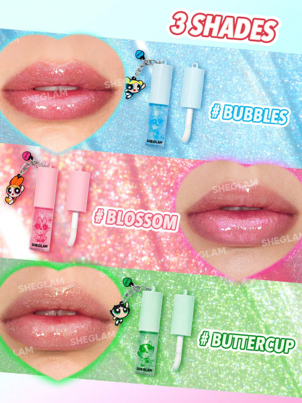 لیپگلاس Blossom پاورپاف گرلز شیگلم - فروشگاه آرایشی و بهداشتی ویونا