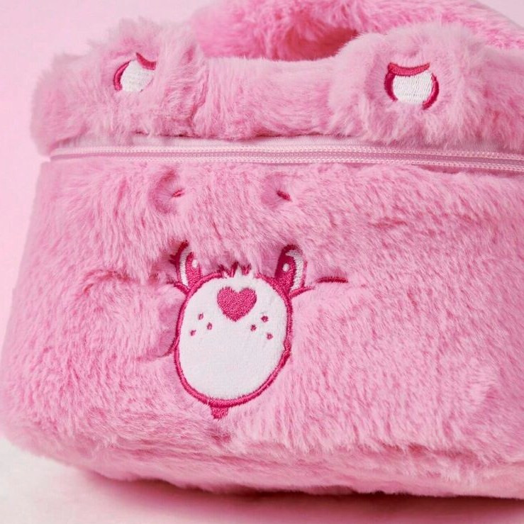 کیف لوازم آرایشی خرس مهربون شیگلم با آویز قلب Care Bears - فروشگاه آرایشی و بهداشتی ویونا