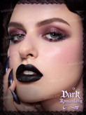 ۶. بافت و رنگدهی پالت Dark Romantasy شیگلم روی پلک — فروشگاه آرایشی و بهداشتی ویونا