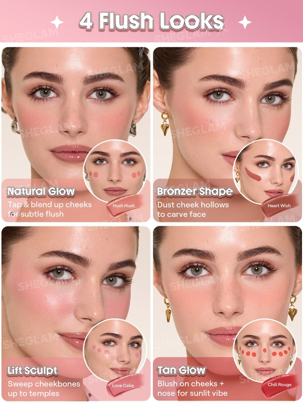 خرید رژگونه تویوپی شیگلم ارزان فروشگاه آرایشی و بهداشتی ویونا