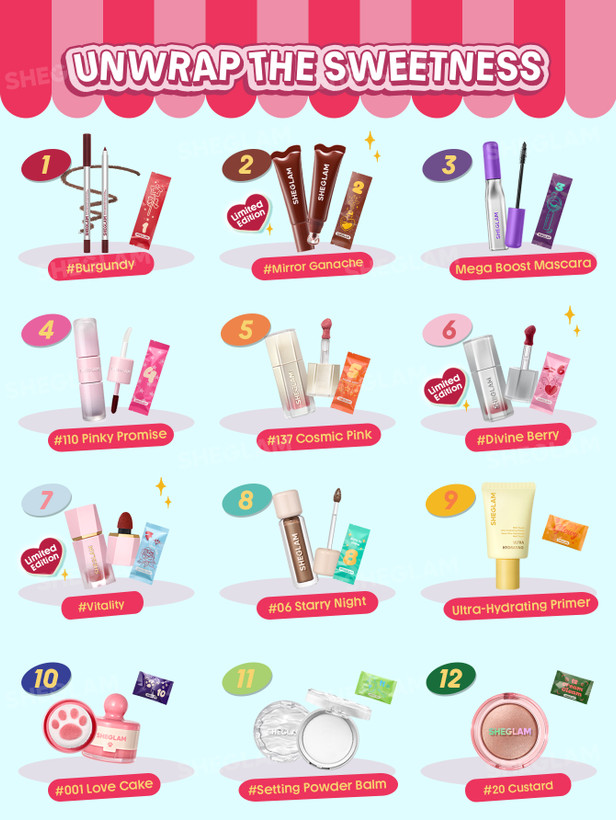 ست کامل Life Is Sweet شیگلم فروشگاه آرایشی و بهداشتی ویونا